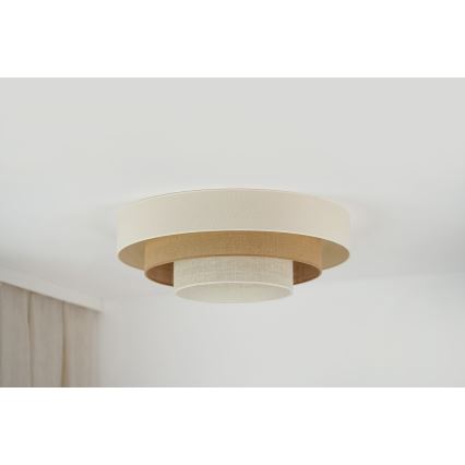 Brilagi - LED Ceiling light DENVER LUNETA LED/12W/230V d. 60 cm 3000K/4000K/6400K beige/creamy