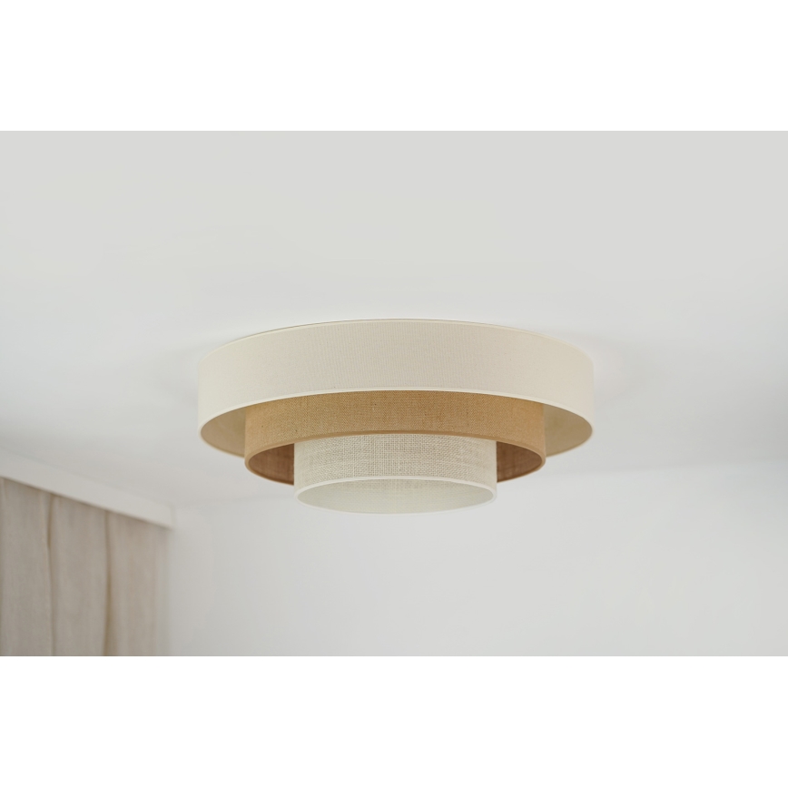 Brilagi - LED Ceiling light DENVER LUNETA LED/12W/230V d. 60 cm 3000K/4000K/6400K beige/creamy
