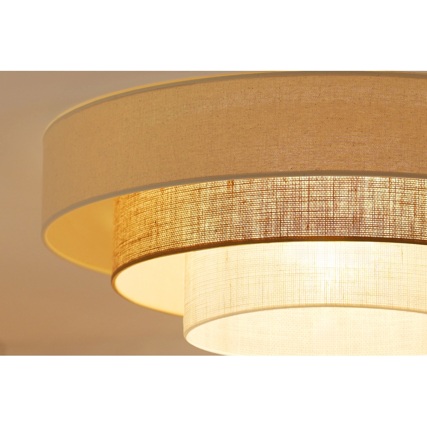 Brilagi - LED Ceiling light DENVER LUNETA LED/12W/230V d. 60 cm 3000K/4000K/6400K beige/creamy