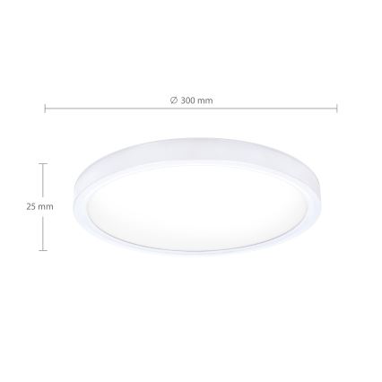 Brilagi - LED Ceiling light ESTELA LED/18W/230V white