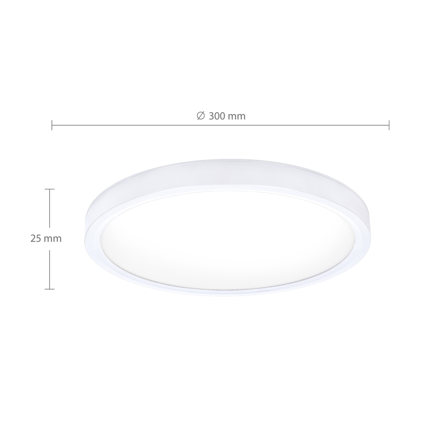 Brilagi - LED Ceiling light ESTELA LED/18W/230V white