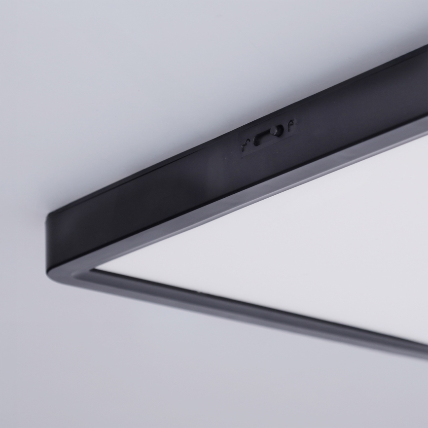 Brilagi - LED Ceiling Light ESTELA SQUARE LED/24W/230V 31x31 cm black