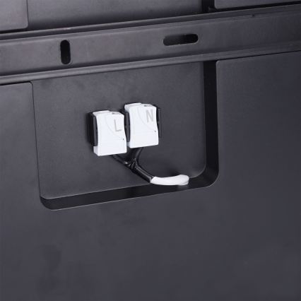 Brilagi - LED Ceiling Light ESTELA SQUARE LED/24W/230V 31x31 cm black