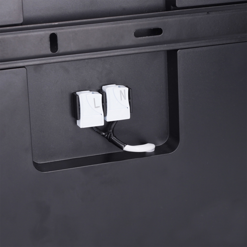 Brilagi - LED Ceiling Light ESTELA SQUARE LED/24W/230V 31x31 cm black