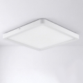 Brilagi - LED ceiling light ESTELA SQUARE LED/24W/230V 31x31 cm white