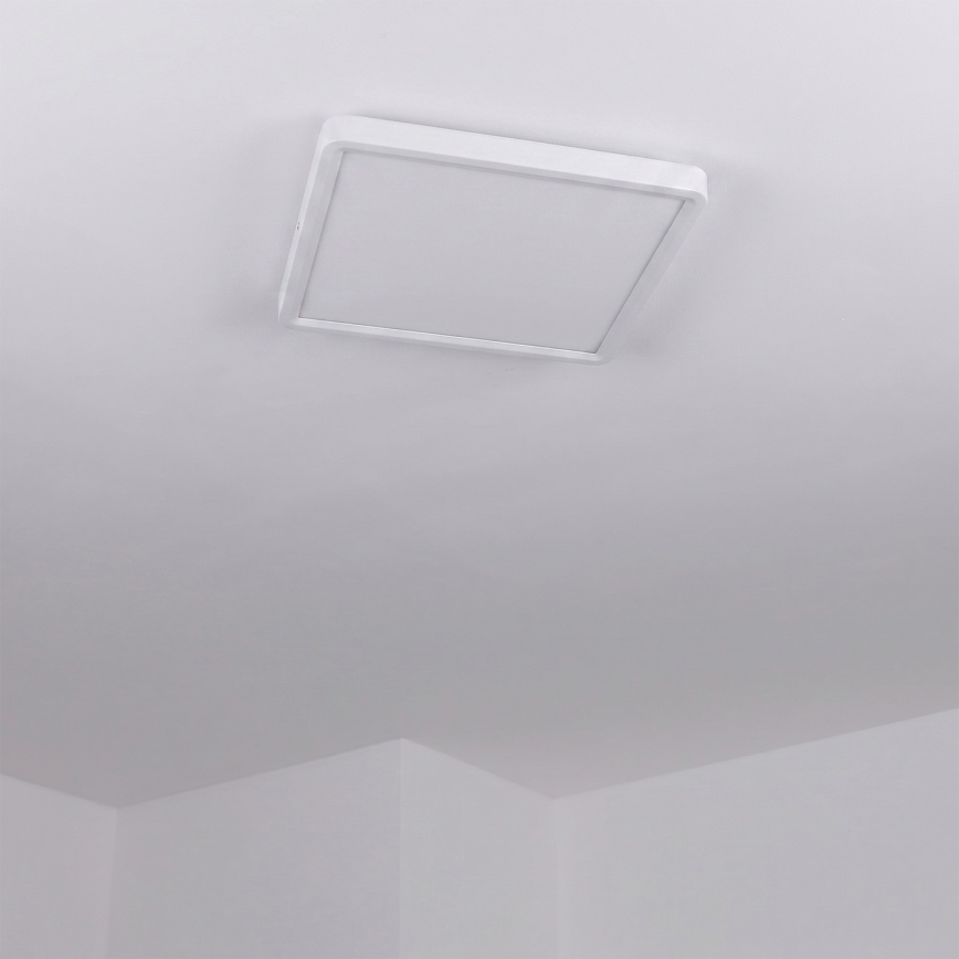 Brilagi - LED ceiling light ESTELA SQUARE LED/24W/230V 31x31 cm white