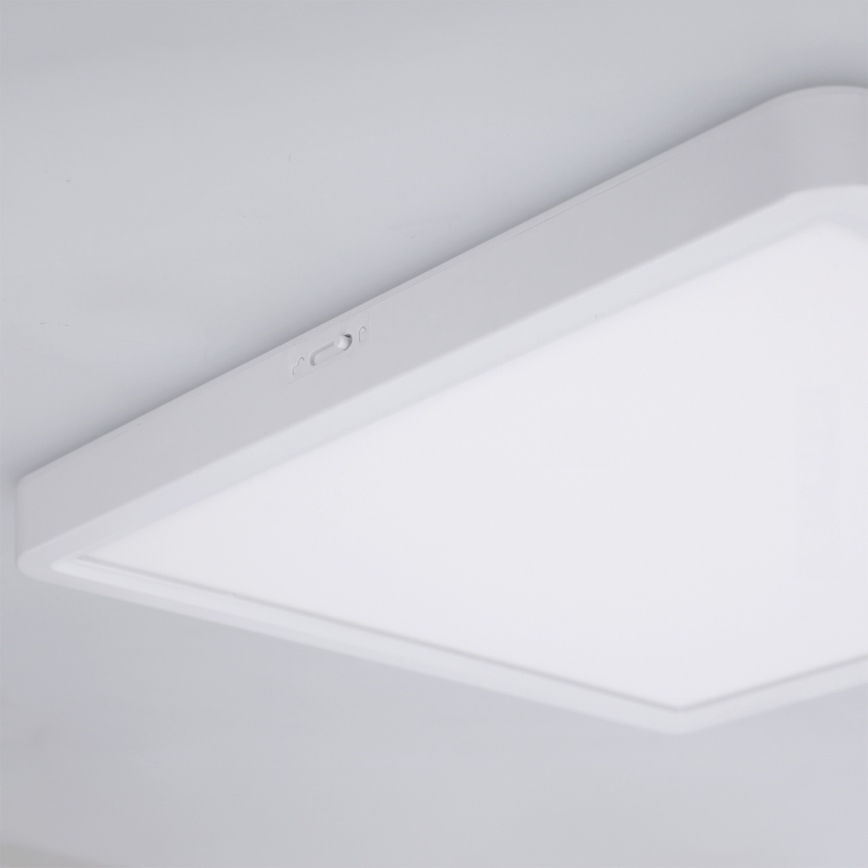 Brilagi - LED ceiling light ESTELA SQUARE LED/24W/230V 31x31 cm white