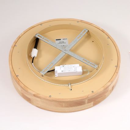 Brilagi - LED Ceiling Light FALCON WOOD LED/30W/230V 3000/4000/6000K Ø 45 cm wood
