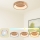 Brilagi - LED Ceiling Light FALCON WOOD LED/30W/230V 3000/4000/6000K Ø 45 cm wood