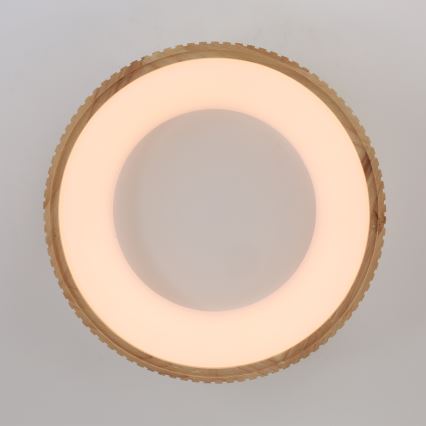 Brilagi - LED Ceiling Light FALCON WOOD MODERN LED/30W/230V 3000/4000/6000K Ø 45 cm wood