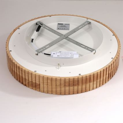 Brilagi - LED Ceiling Light FALCON WOOD MODERN LED/30W/230V 3000/4000/6000K Ø 45 cm wood