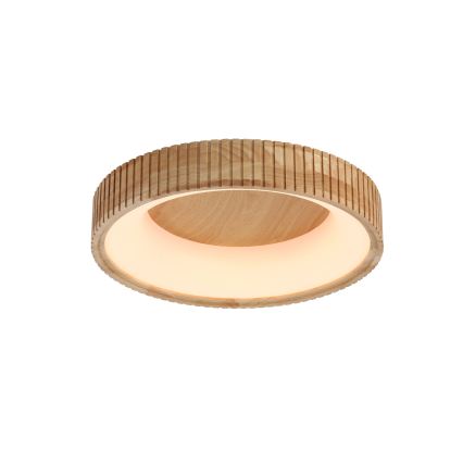 Brilagi - LED Ceiling Light FALCON WOOD MODERN LED/30W/230V 3000/4000/6000K Ø 45 cm Wood