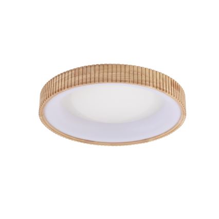 Brilagi - FALCON WOOD MODERN LED Ceiling Light 40W/230V 3000/4000/6000K Ø 60 cm Wood