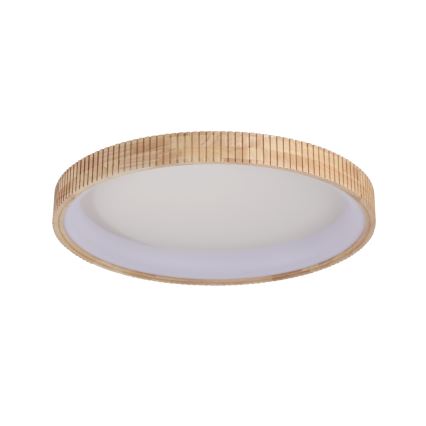 Brilagi - LED Ceiling Light FALCON WOOD MODERN LED/60W/230V 3000/4000/6000K dia. 80 cm wood