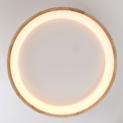 Brilagi - LED Ceiling Light FALCON WOOD MODERN LED/60W/230V 3000/4000/6000K dia. 80 cm wood