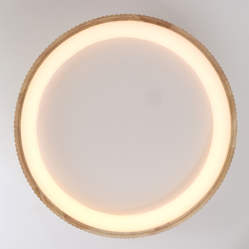 Brilagi - LED Ceiling Light FALCON WOOD MODERN LED/60W/230V 3000/4000/6000K dia. 80 cm wood