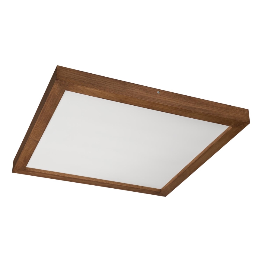 Brilagi - LED Ceiling Light for Bathroom WOODY FRAME LED/50W/230V 60x60 cm IP44 oak cherry