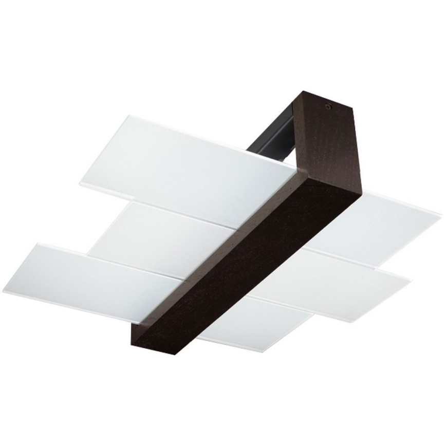 Brilagi -  LED Ceiling light HERA 2xE27/7,5W/230V wenge