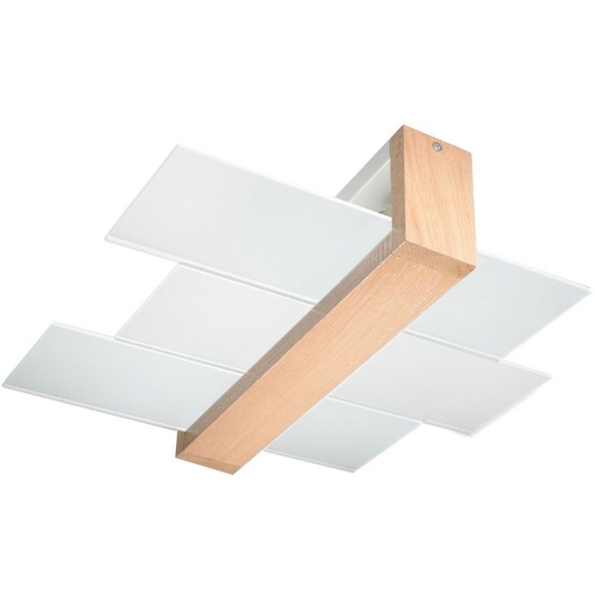 Brilagi -  LED Ceiling light HERA 2xE27/7,5W/230V wood