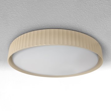 Brilagi - LED Ceiling Light LUCIA LED/24W/230V Ø 31 cm Beige