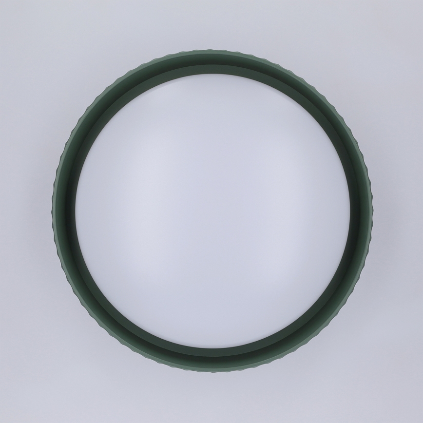 Brilagi - LED Ceiling Light LUCIA LED/24W/230V Ø 31 cm Green