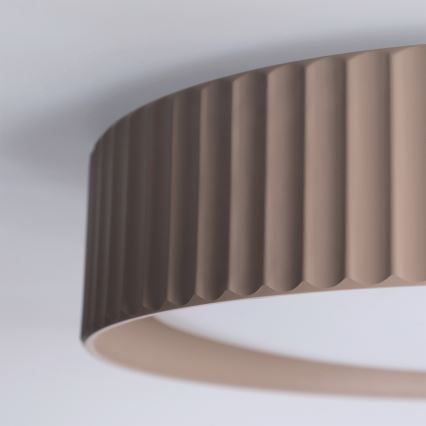 Brilagi - LED Ceiling Light LUCIA LED/24W/230V Ø31 cm brown