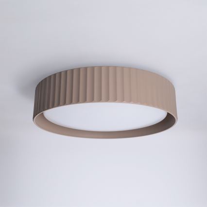 Brilagi - LED Ceiling Light LUCIA LED/24W/230V Ø31 cm brown