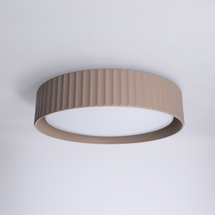 Brilagi - LED Ceiling Light LUCIA LED/24W/230V Ø31 cm brown