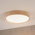 Brilagi - LED Ceiling Light MANAROLA PLAIN LED/24W/230V 3000K Ø 41 cm Oak