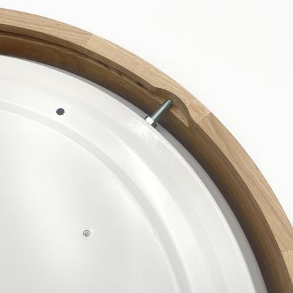 Brilagi - LED Ceiling Light MANAROLA PLAIN LED/24W/230V 3000K Ø 41 cm Oak
