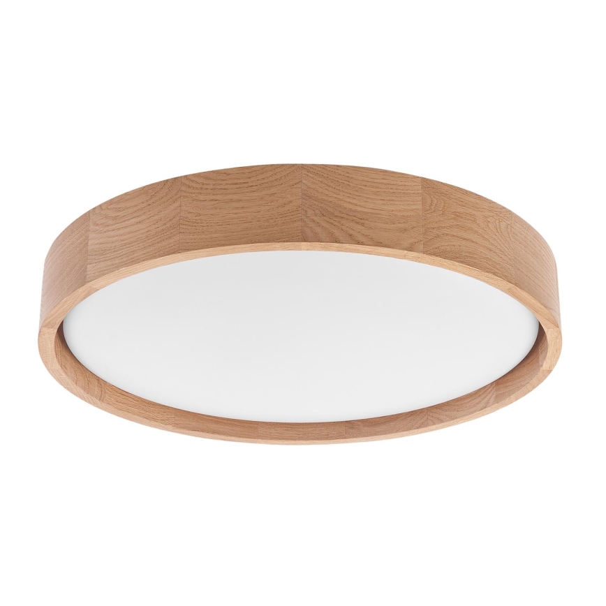 Brilagi - LED Ceiling light MANAROLA SIMPLE LED/24W/230V 3000K oak d. 41 cm