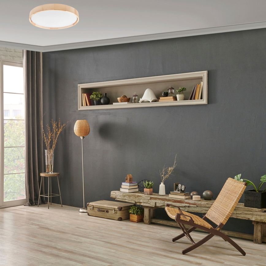 Brilagi - LED Dimmable ceiling light MANAROLA SMART LED/36W/230V 2700-6500K d. 51 cm Wi-Fi Tuya + remote control