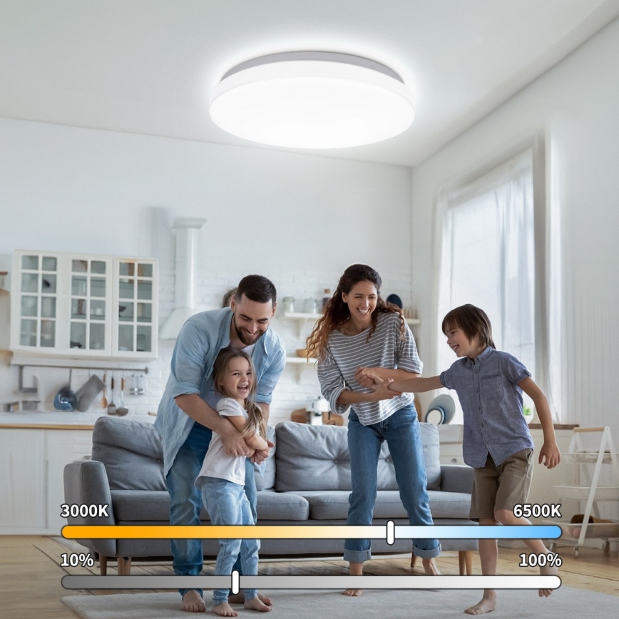 Brilagi - LED Ceiling Light MILKY WAY LED/24W/230V 3000/4000/6500K Ø 38 cm