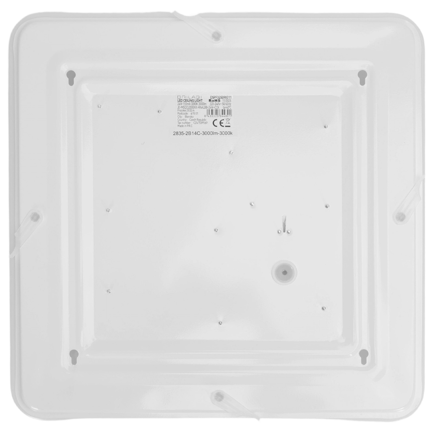 Brilagi - LED ceiling light MILKY WAY LED/24W/230V 3000K 37x37 cm