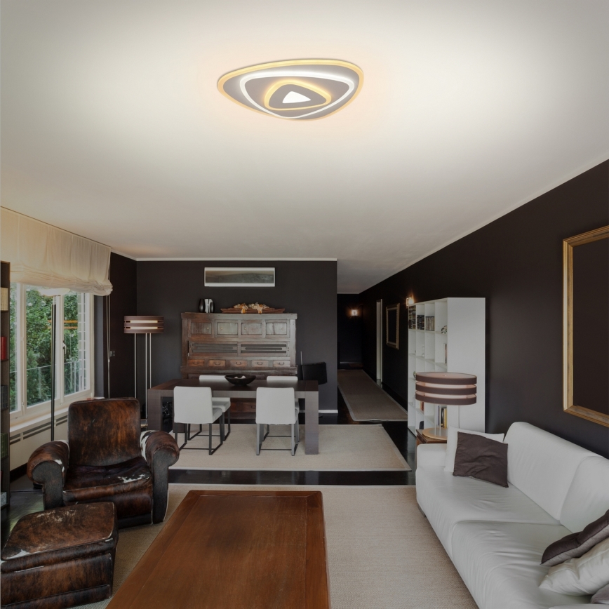 Brilagi - LED Dimmable ceiling light MODERN MINI LED/45W/230V 3000/4000/6000K 30x30 cm + remote control