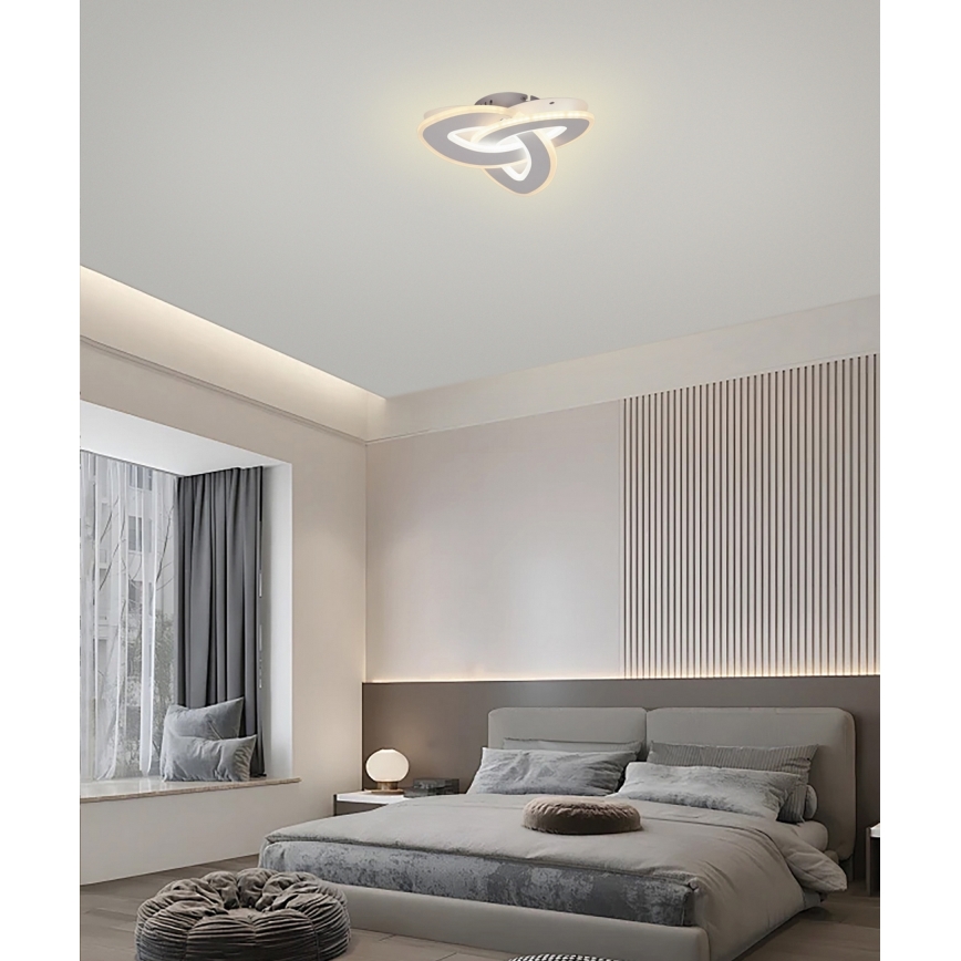 Brilagi - LED Dimmable ceiling light MODERN MINI LED/49W/230V 3000/4000/6000K 30x30 cm + remote control