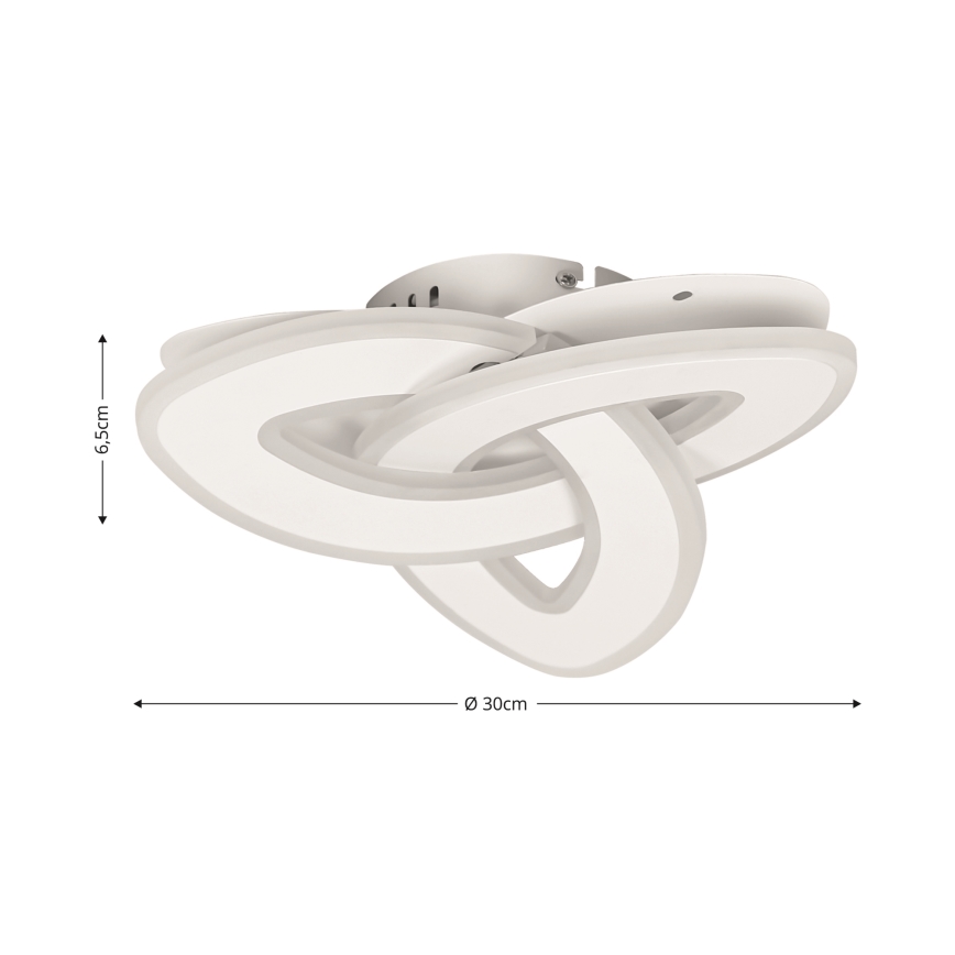 Brilagi - LED Dimmable ceiling light MODERN MINI LED/49W/230V 3000/4000/6000K 30x30 cm + remote control