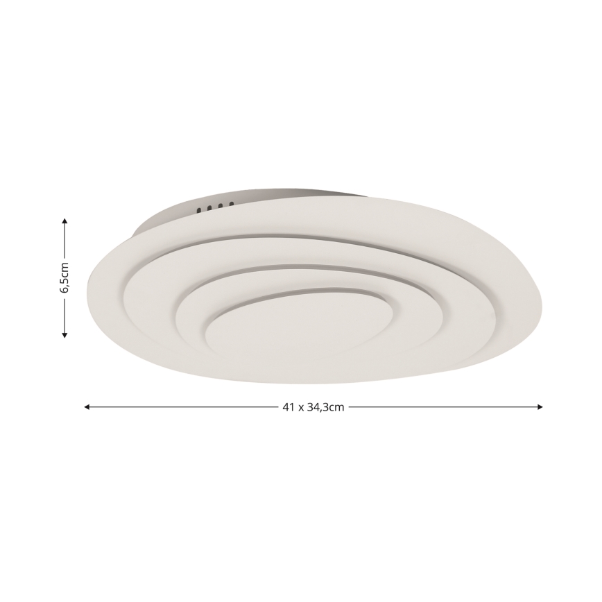 Brilagi - LED Dimmable ceiling light MODERN MINI LED/65W/230V 3000/4000/6000K 41x34,3 cm + remote control