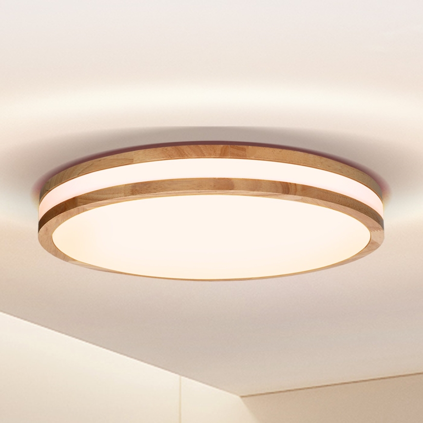 Brilagi - LED Ceiling light MOLINA LED/24W/230V oak