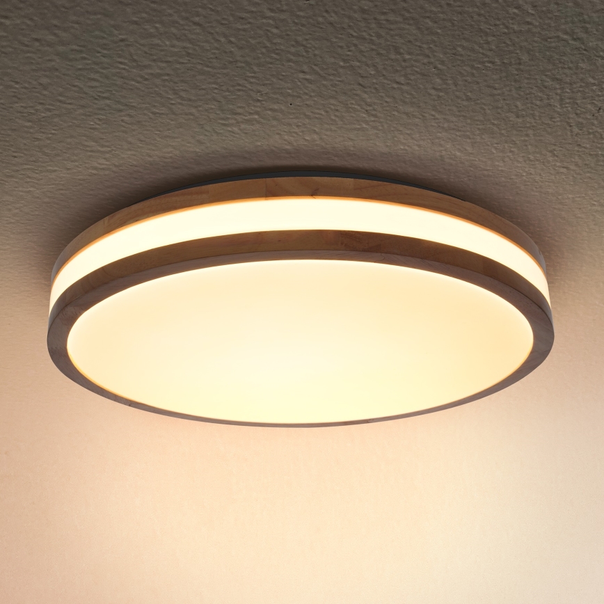 Brilagi - LED Ceiling light MOLINA LED/24W/230V oak