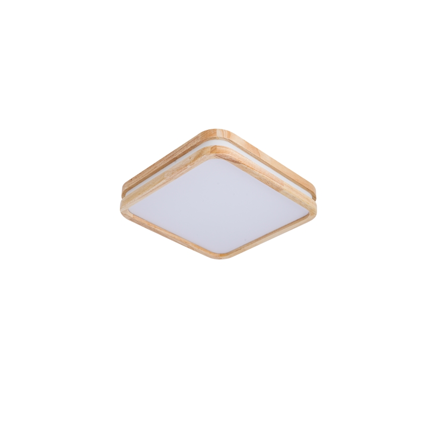 BRILAGI - MOLINA SQUARE LED Ceiling Light 32W/230V 3000/4000/6000K Oak 30x30 cm