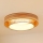 Brilagi - LED Ceiling light MONTANA BOHO LED/26W/230V d. 60 cm brown