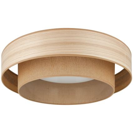 Brilagi - LED Ceiling light MONTANA BOHO LED/26W/230V d. 60 cm brown