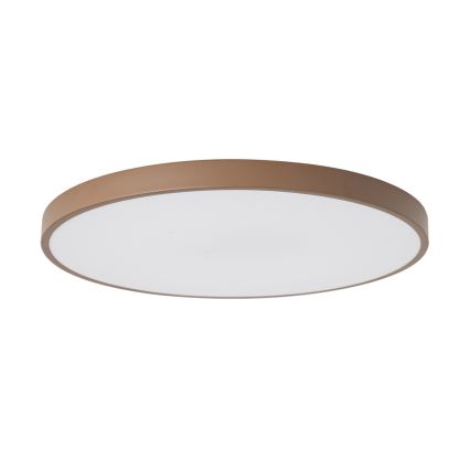 Brilagi - POOL LED Ceiling Light 100W/230V, 3000/4000/6000K, Ø 80 cm, Brown