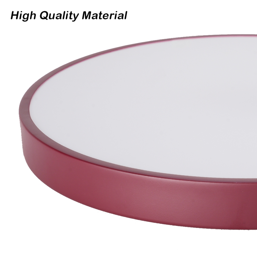 Brilagi - LED Ceiling Light POOL LED/100W/230V 3000/4000/6000K Ø 80 cm burgundy