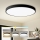 Brilagi - LED Ceiling Light POOL LED/128W/230V 3000/4000/6000K Ø 100 cm Black