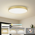 Brilagi - LED Ceiling Light POOL LED/128W/230V 3000/4000/6000K Ø 100 cm gold
