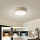 Brilagi - LED ceiling light POOL LED/18W/230V 3000/4500/6000K dia. 20 cm beige