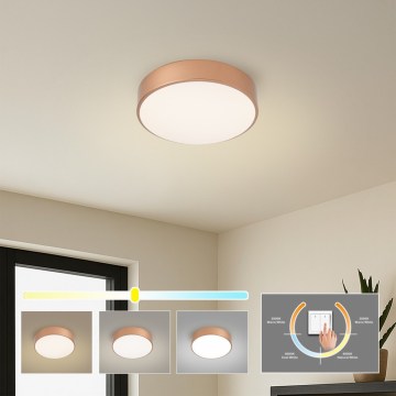 BRILAGI - LED ceiling light POOL LED/24W/230V 3000/4000/6000K Ø 20 cm copper