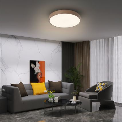 Brilagi - POOL LED Ceiling Light LED/36W/230V 3000/4000/6000K Ø 30 cm Brown